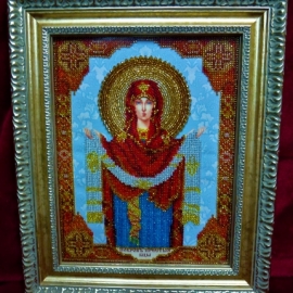 ИКОНА "ПРЕСВЯТОЙ БОГОРОДИЦЫ ПОКРОВ