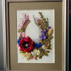 Вышивка лентами