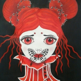 Картина"Красная"