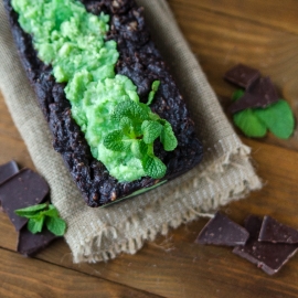 Мыло ручной работы "Шоколад и Мята"