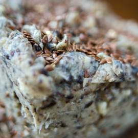 Мыло ручной работы "Льняной Скраб" с лифтинг-эффектом