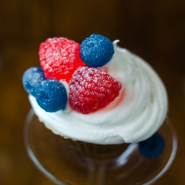 Мыло ручной работы "Капкейк Ягодный"