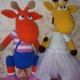 Жирафа-девочка