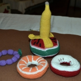 Пирамидка "Фрукты"