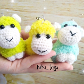 Брелочки-овечки