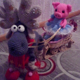 Рождественский олень