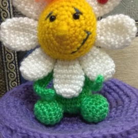 Куколка ромашка