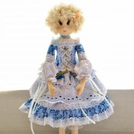 Кукла текстильная, интерьерная.
