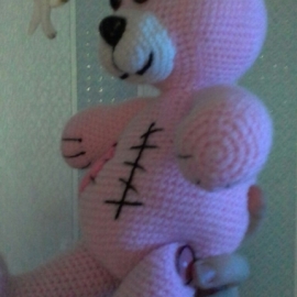 Мишка в платье