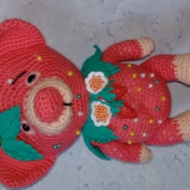 мишка из шерсти