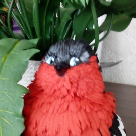 Новогодняя игрушка Снегирь