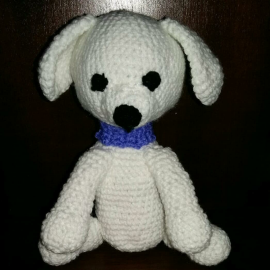 Собачка белая