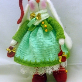 ЗАЙКА БРУСНИЧКА тильда