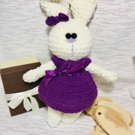 Плюшевая зайка