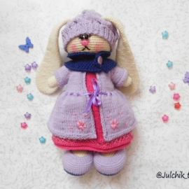 Зайка Тильда вязаная
