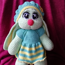 Плюшевый зайка