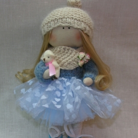 Маришка - Интерьерная кукла из ткани