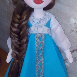 Авторская текстильная кукла