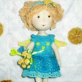 Текстильная кукла БИРЮСИНКА