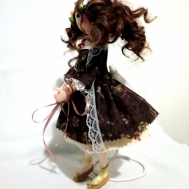 Кукла текстильная, интерьерная