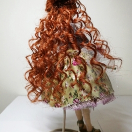 Кукла текстильная, интерьерная