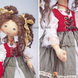 Девочка с птичкой