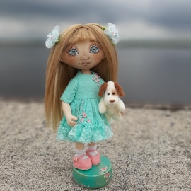 Кукла текстильная ручной работы