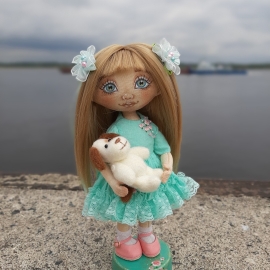 Кукла текстильная ручной работы