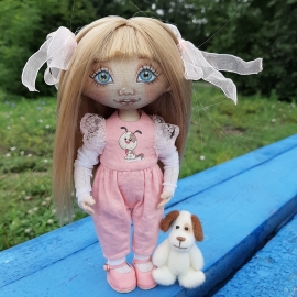 Кукла текстильная ручной работы