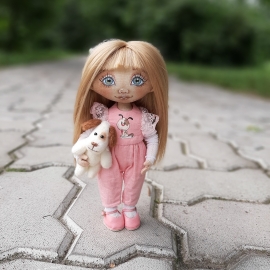 Кукла текстильная ручной работы