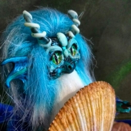 Workshop: Sayvaris (Ручная работа.) Рукоделие и творчество Каркасная игрушка водный дракончик Тави.