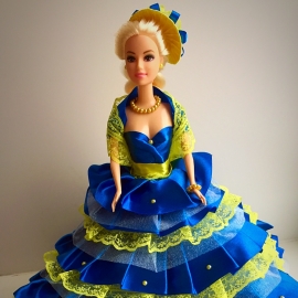 Кукла интерьерная