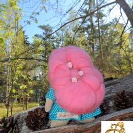 Интерьерная куколка ручной работы.