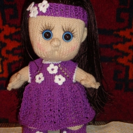 Вязаная кукла