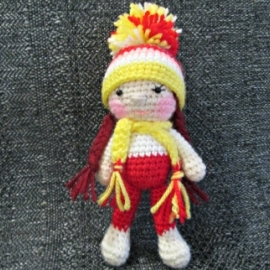 Вязанные  куклы, игрушки.
