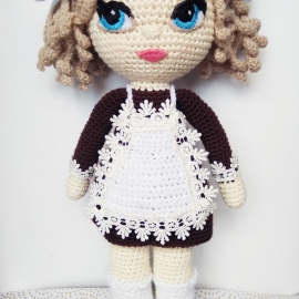 Кукла школьница