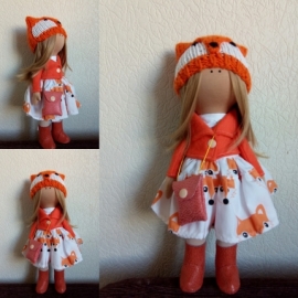 Кукла лисичка