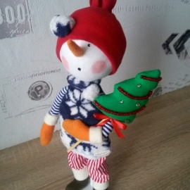 Снеговик интерьерный