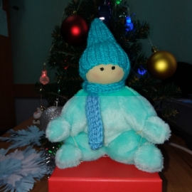 Карманная кукла-бабочка