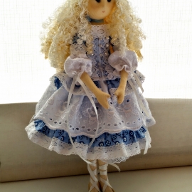 Кукла интерьерная, текстильная.