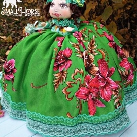 Кукла- грелка на чайник