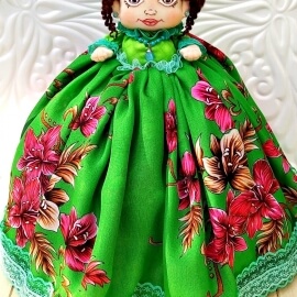 Кукла- грелка на чайник