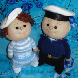 Кукла. Ты морячка-я моряк