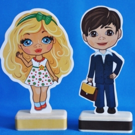 мальчик и девочка