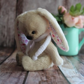 Зайка Тедди с комплектом одежды