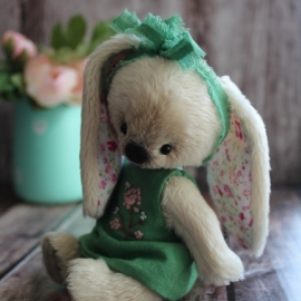 Зайка Тедди с комплектом одежды