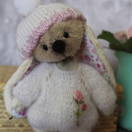 Зайка Тедди с комплектом одежды