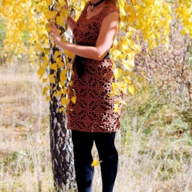 Платье "Осенняя роскошь"