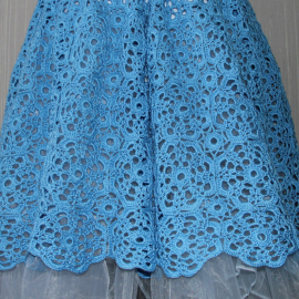 Ажурное платье крючком