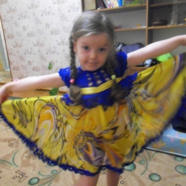 Комбинированные платья